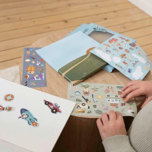 Set de Autocolantes | 3 Folhas | Jim & Friends - Little Dutch
