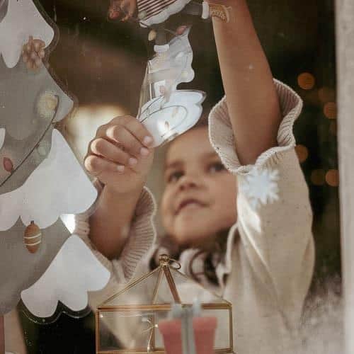 Autocolantes de Vidro |  Árvore de Natal