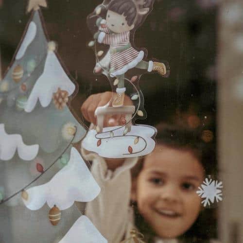 Autocolantes de Vidro |  Árvore de Natal