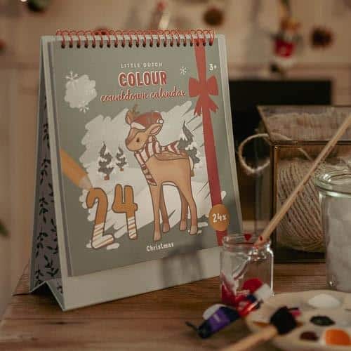 Calendário do Advento | Colorir | Natal