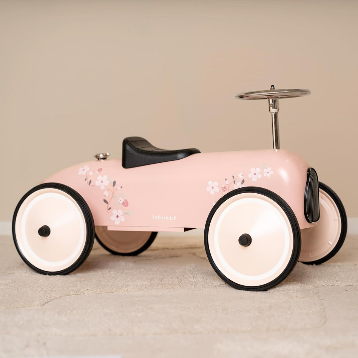 Carro Retro | Ride On | Pink - Little Dutch