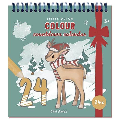 Calendário do Advento | Colorir | Natal