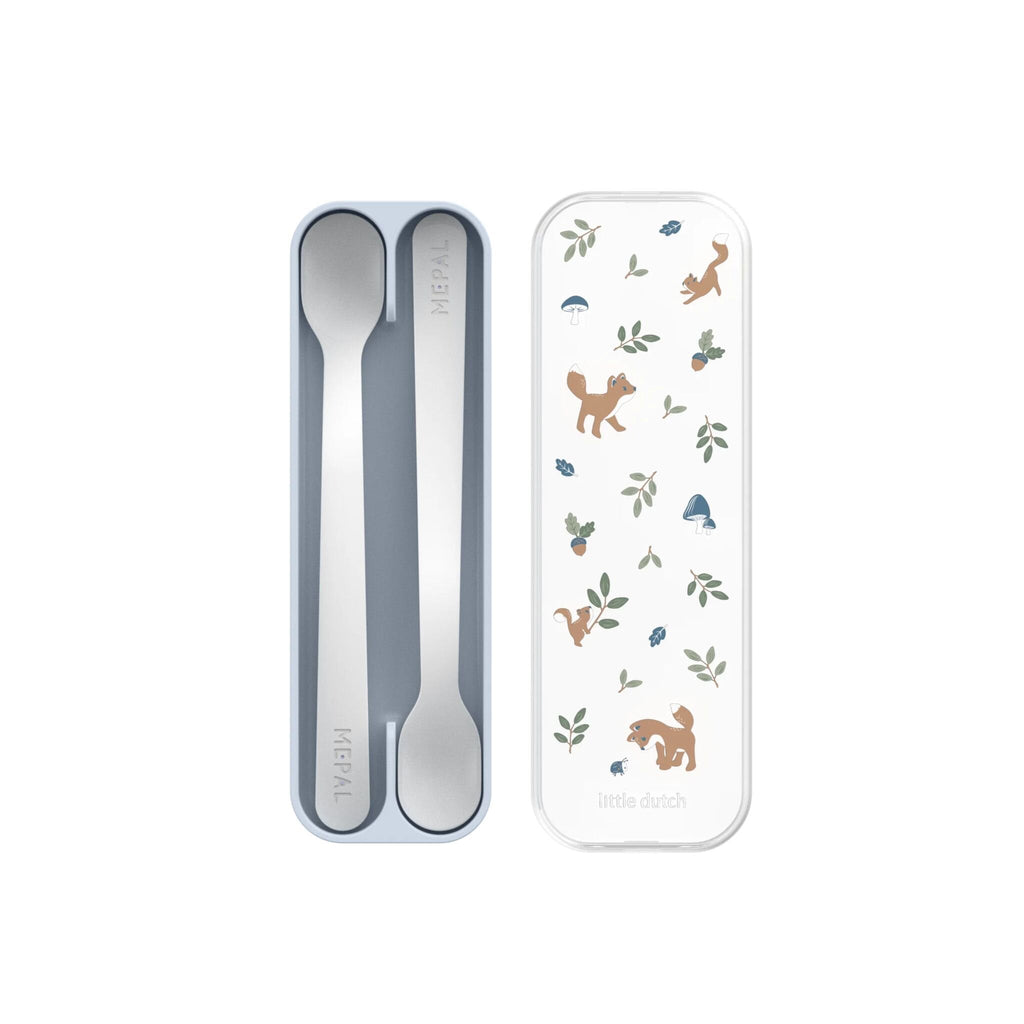 Set de 2 Colheres Longas Forest Friends - Little Dutch
