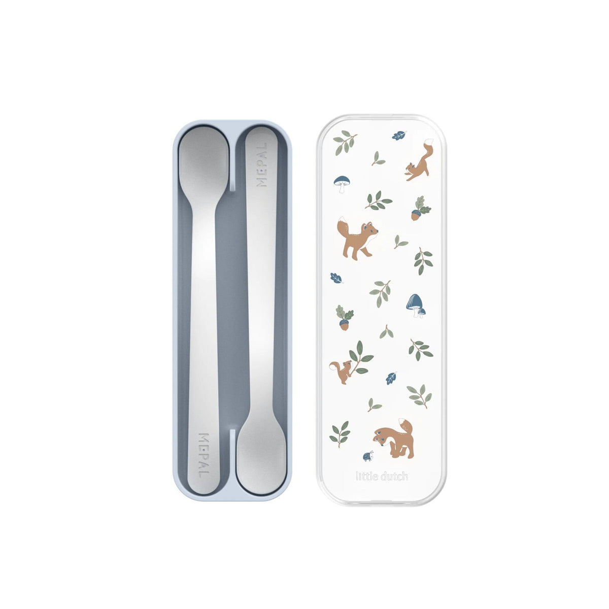 Set de 2 Colheres Longas Forest Friends - Little Dutch