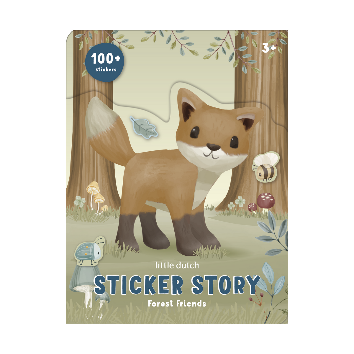 Conjunto de Autocolantes - Forest Friends - Little Dutch