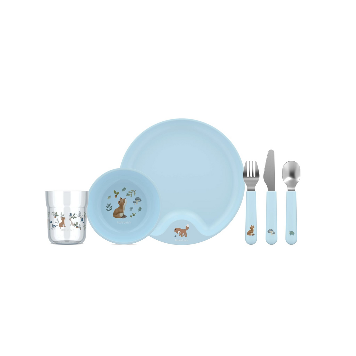 Conjunto de Refeição - 6 Peças - Forest Friends - Little Dutch
