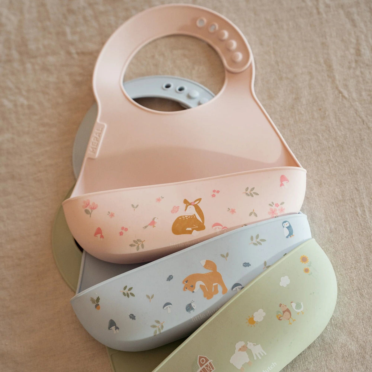 Babete de Silicone Fairy Garden - Little Dutch