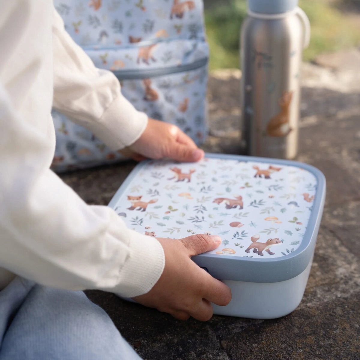 Lancheira Grande Campus Bento Forest Friends - Little Dutch