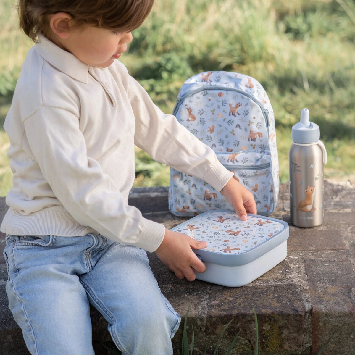 Lancheira Grande Campus Bento Forest Friends - Little Dutch