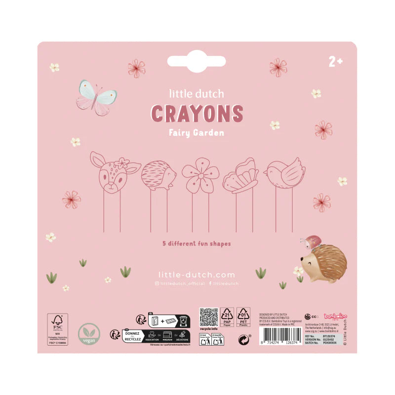 Lápis de Cera | Fairy Garden - Little Dutch