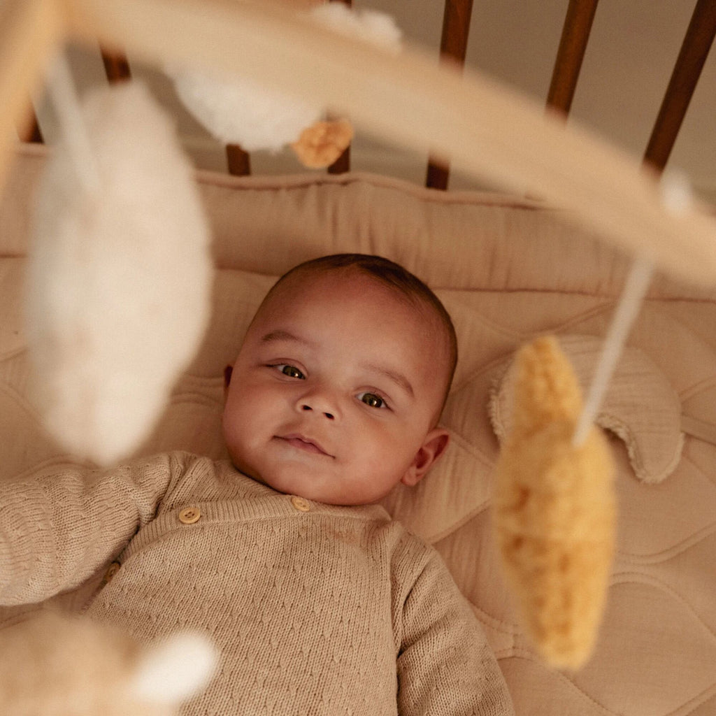 Mobile Musical de Madeira Newborn Naturals - Little Dutch