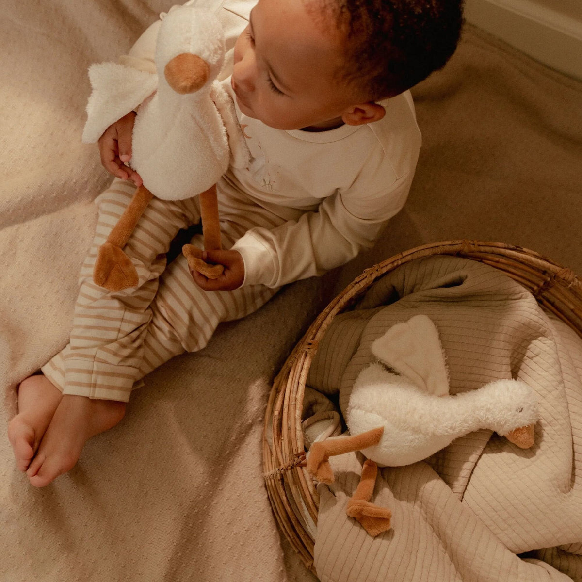 Cuddle Little Goose 17cm - Little Dutch