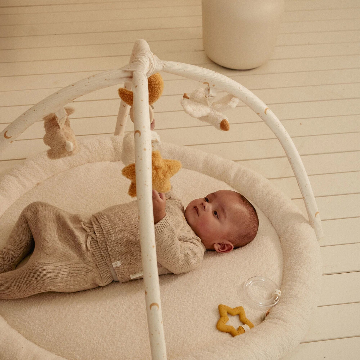 Ginásio e Tapete de Atividades Newborn Naturals - Little Dutch