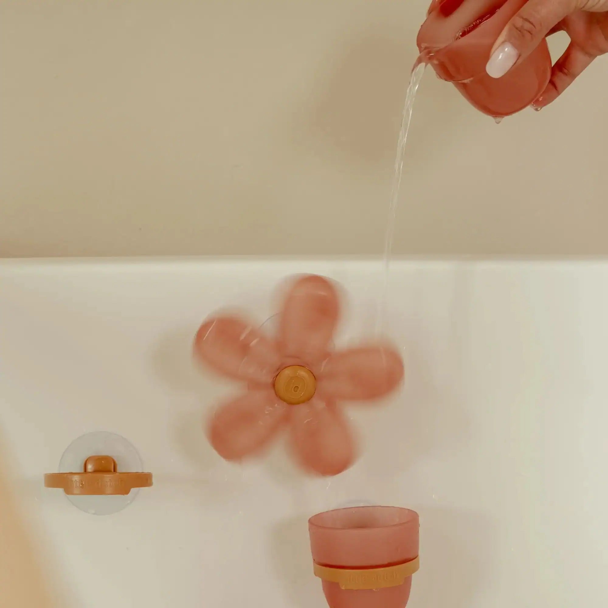 Copos de Brincar para Banho | Flor