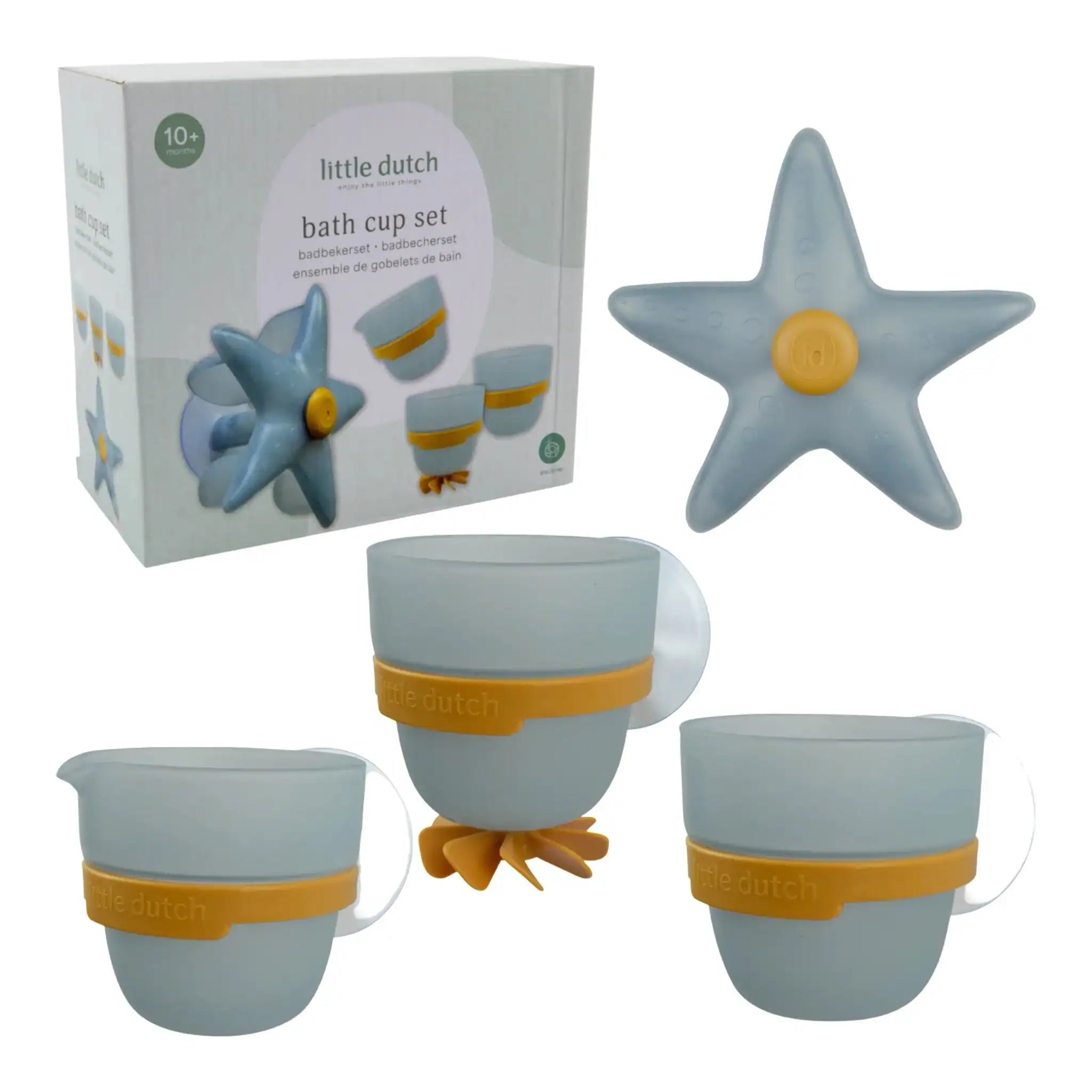 Copos de Brincar para Banho | Estrela-do-Mar