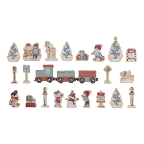 Calendário do Advento Comboio de Natal Little Dutch - imagem 3