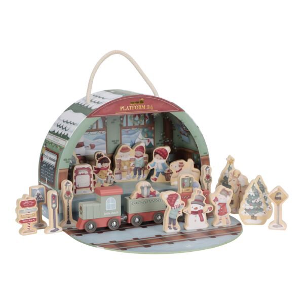 Calendário do Advento Comboio de Natal Little Dutch