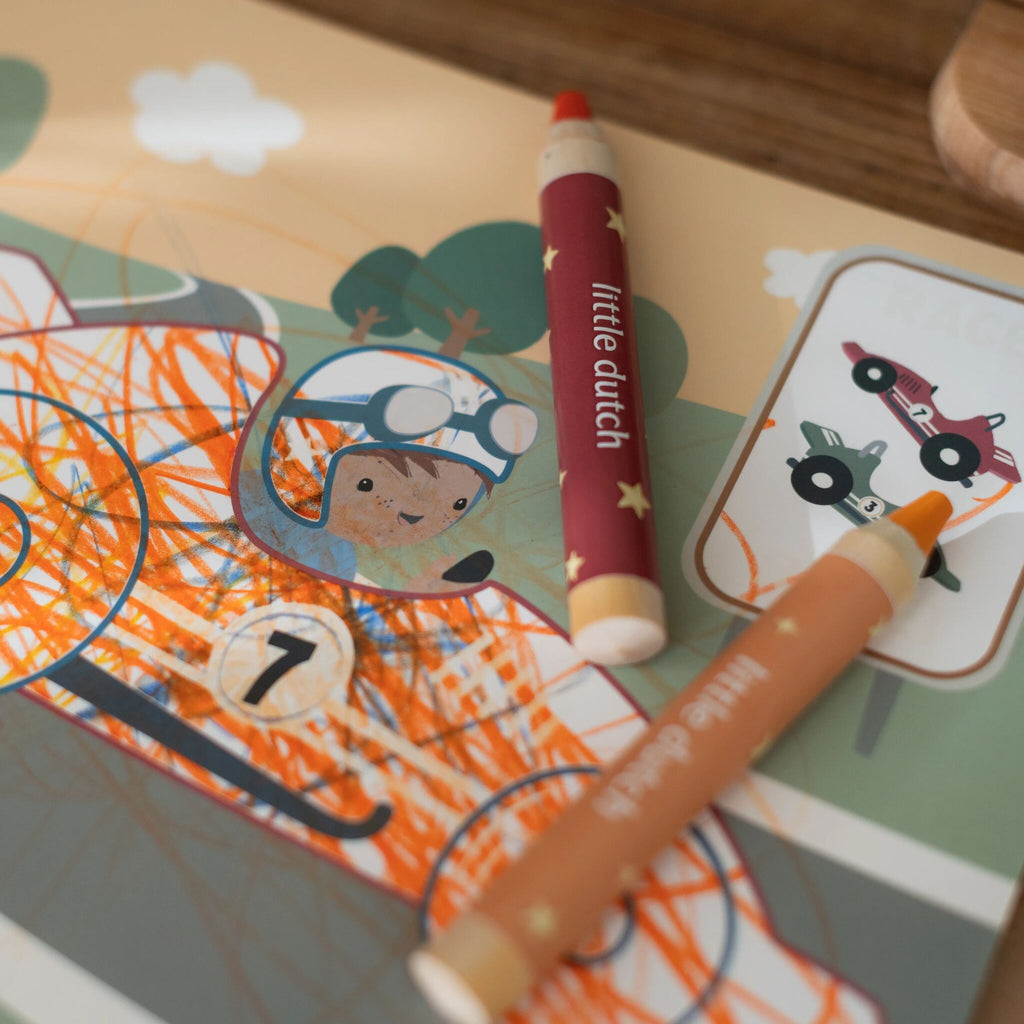 Livro de Colorir Colour Magic Jim & Friends - Little Dutch