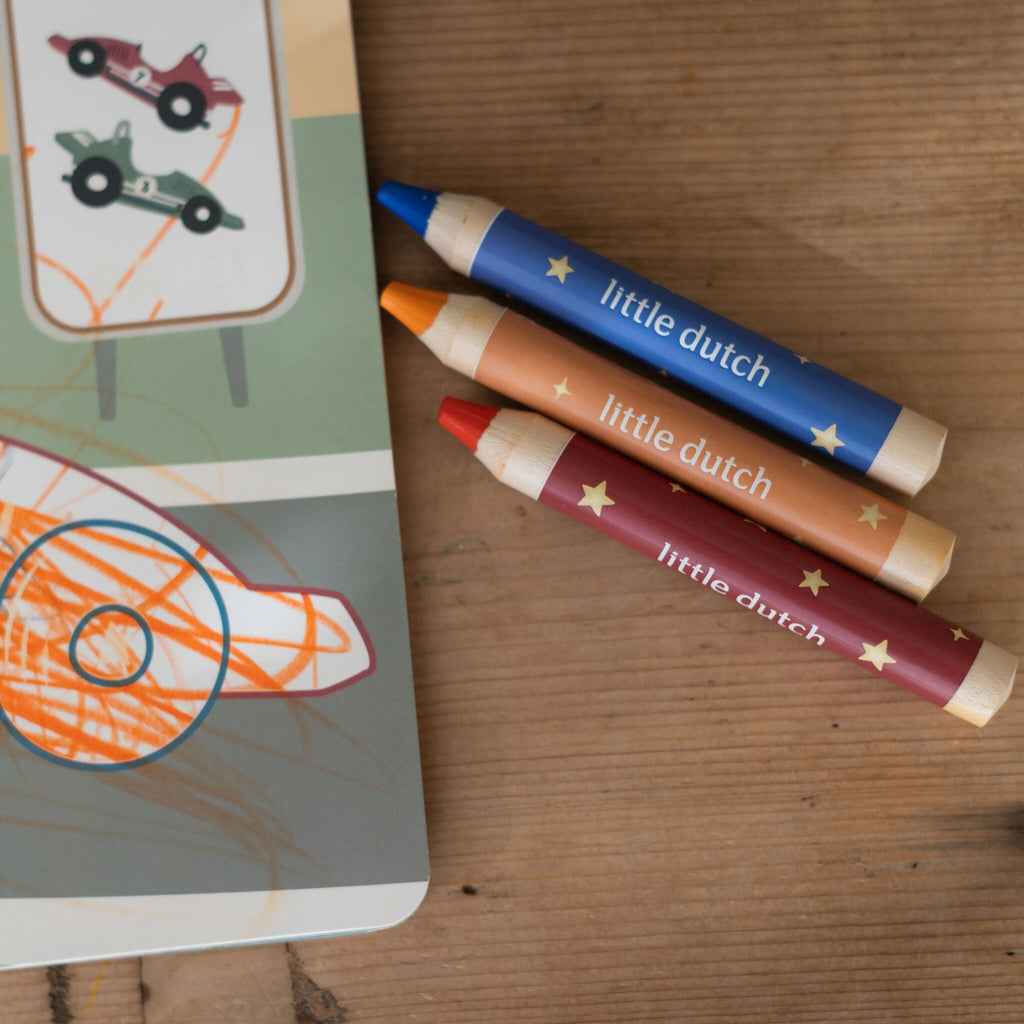 Livro de Colorir Colour Magic Jim & Friends - Little Dutch