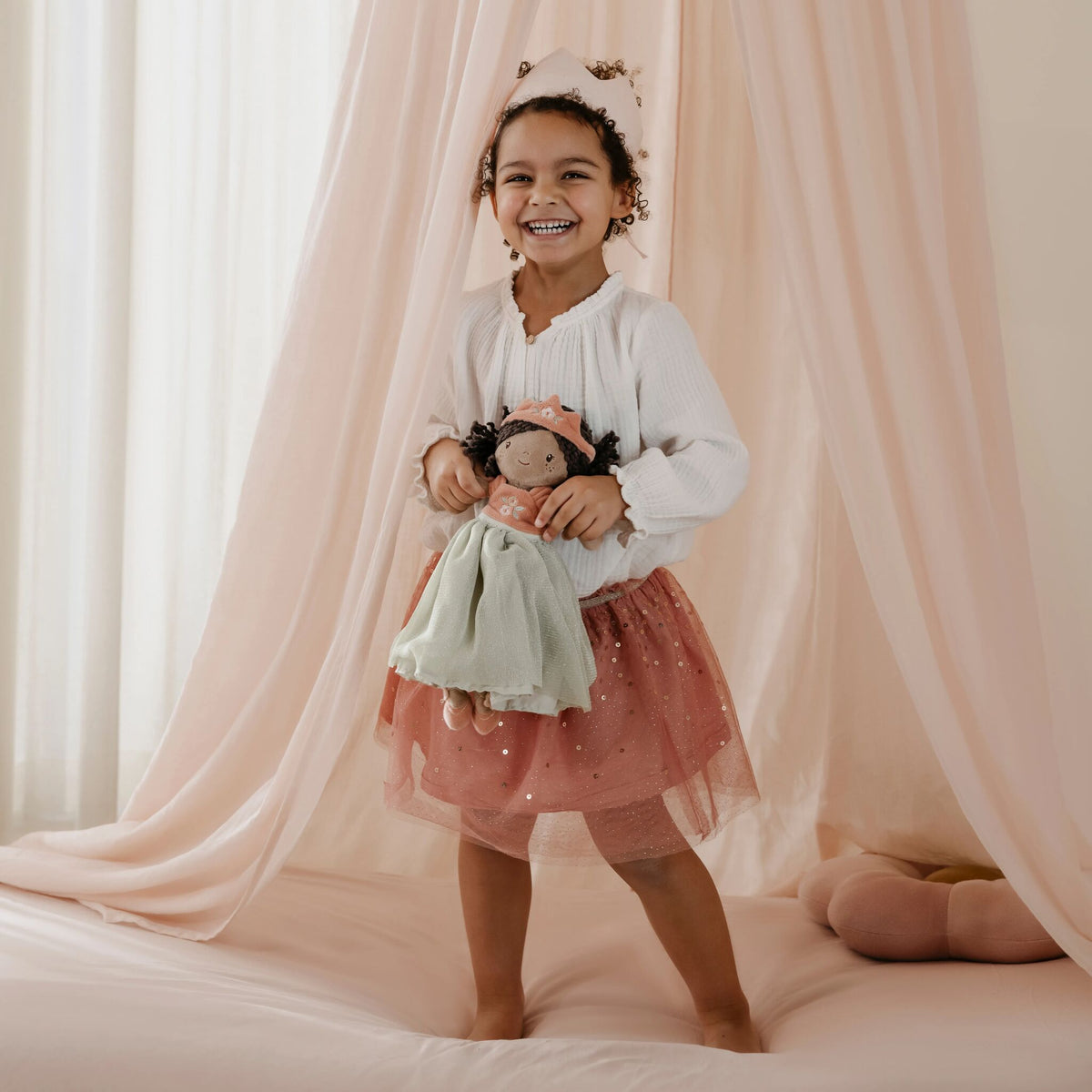 Boneca de pano Princesa Evi Little Dutch 35 cm