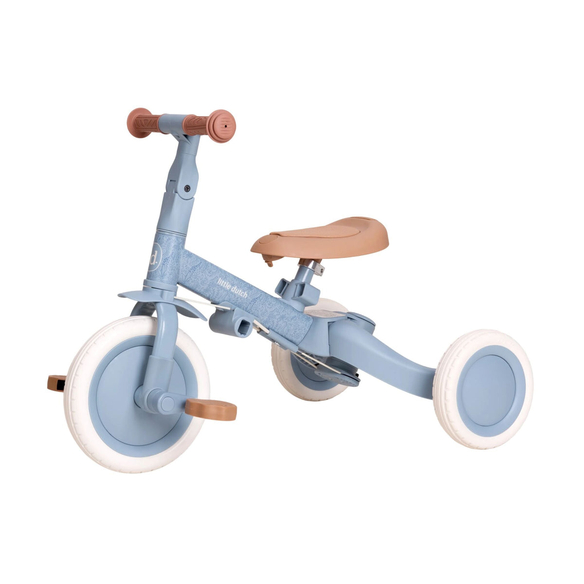 Triciclo 4 em 1 Azul Little Dutch - modo 3