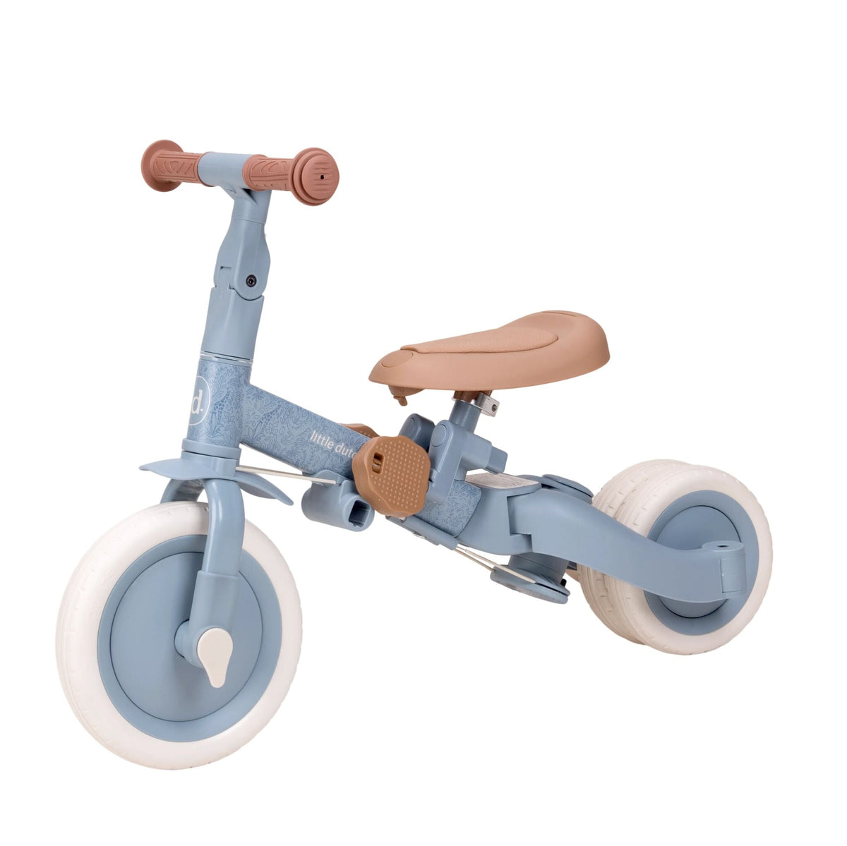 Triciclo 4 em 1 Azul Little Dutch - pormenor