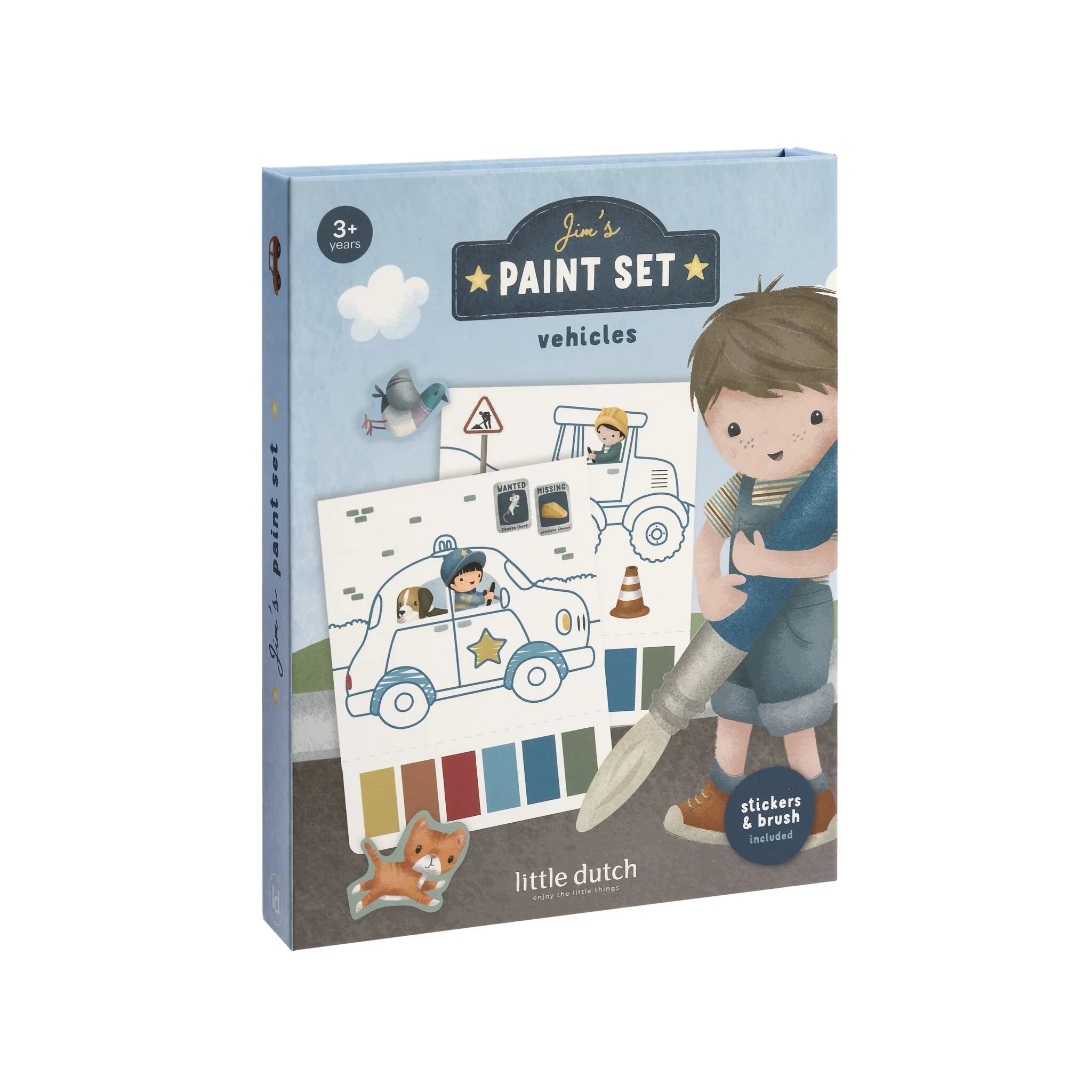 Set de Pintura com Aguarelas | Jim Vehicles