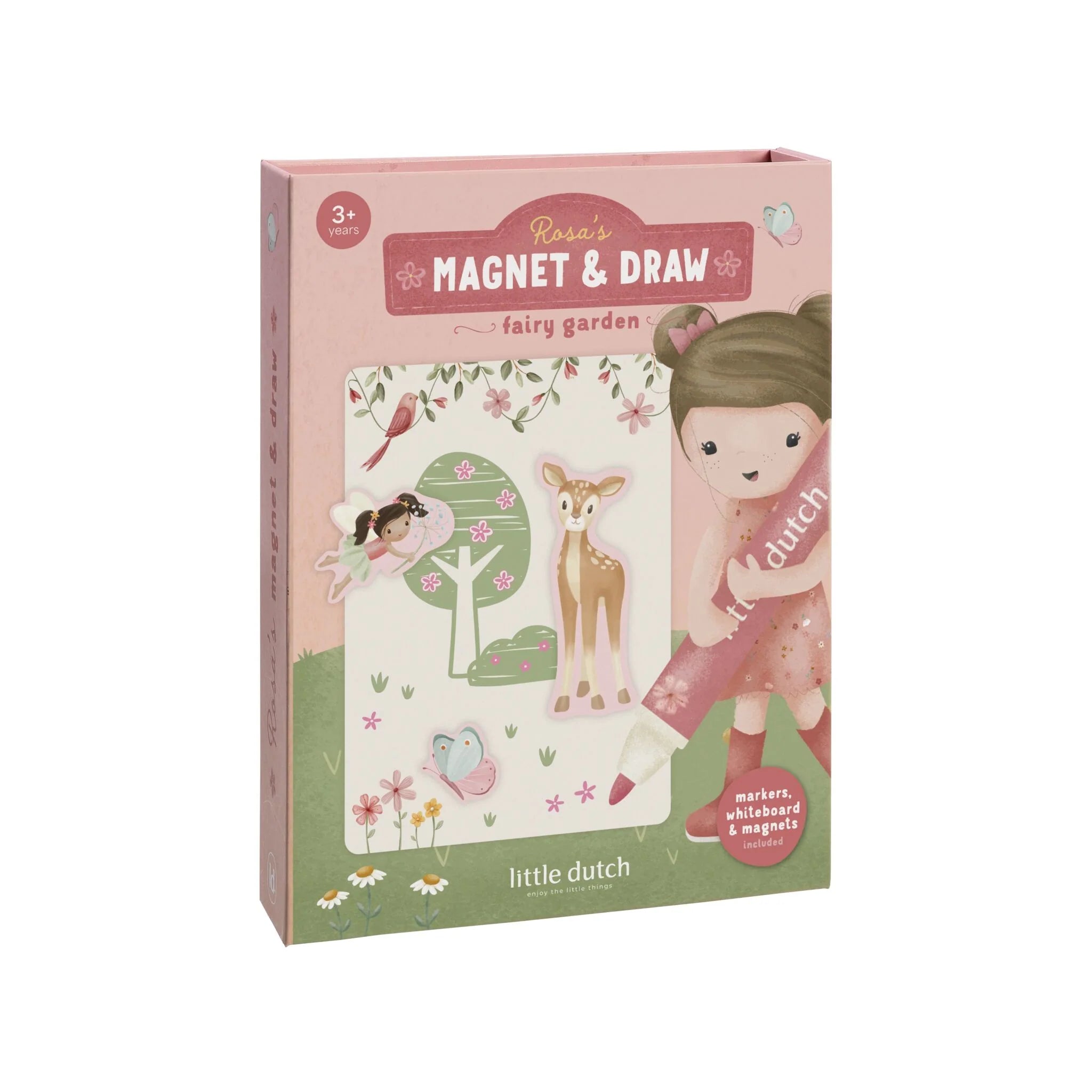 Conjunto Magnético Rosa | Fairy Garden