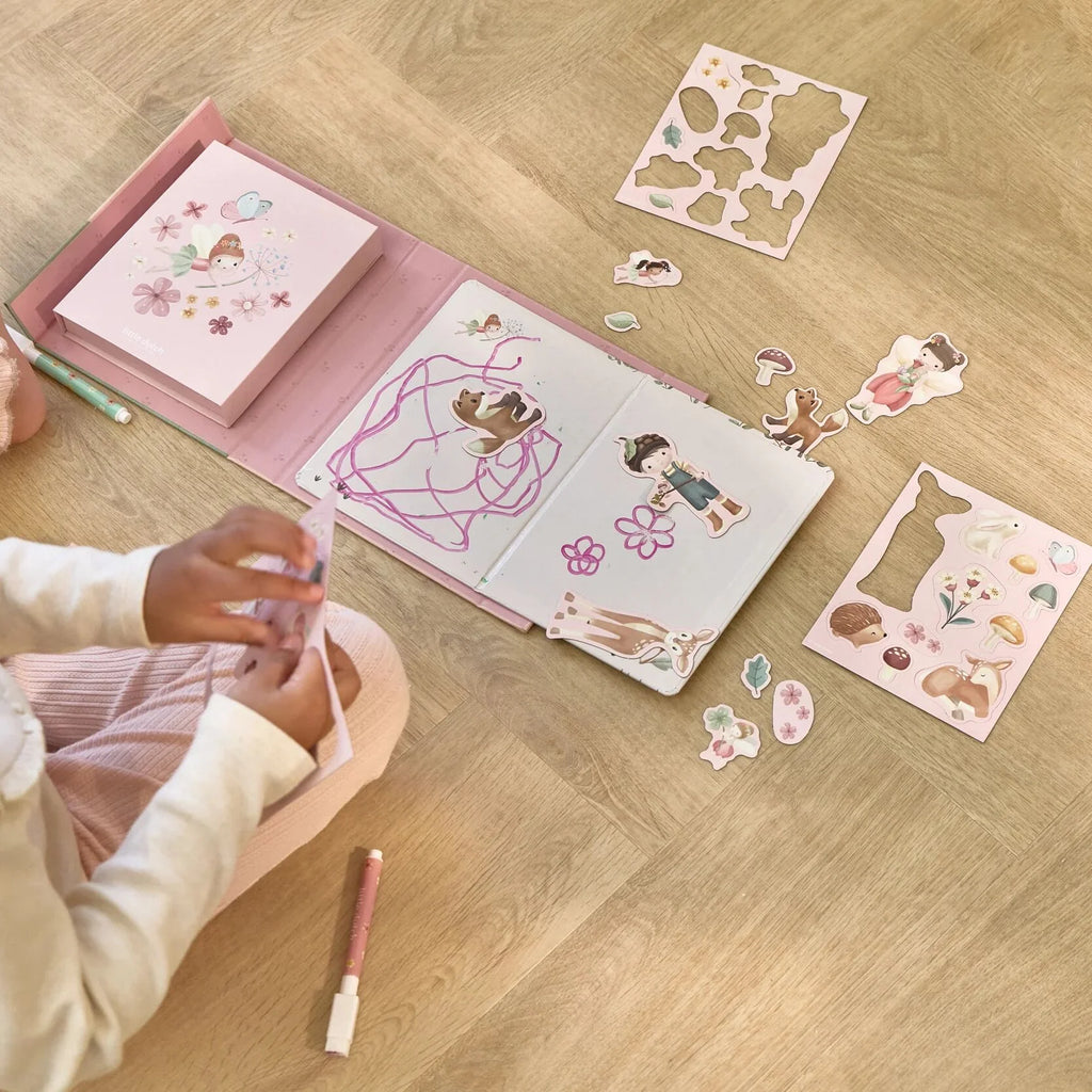 Conjunto Magnético Rosa | Fairy Garden