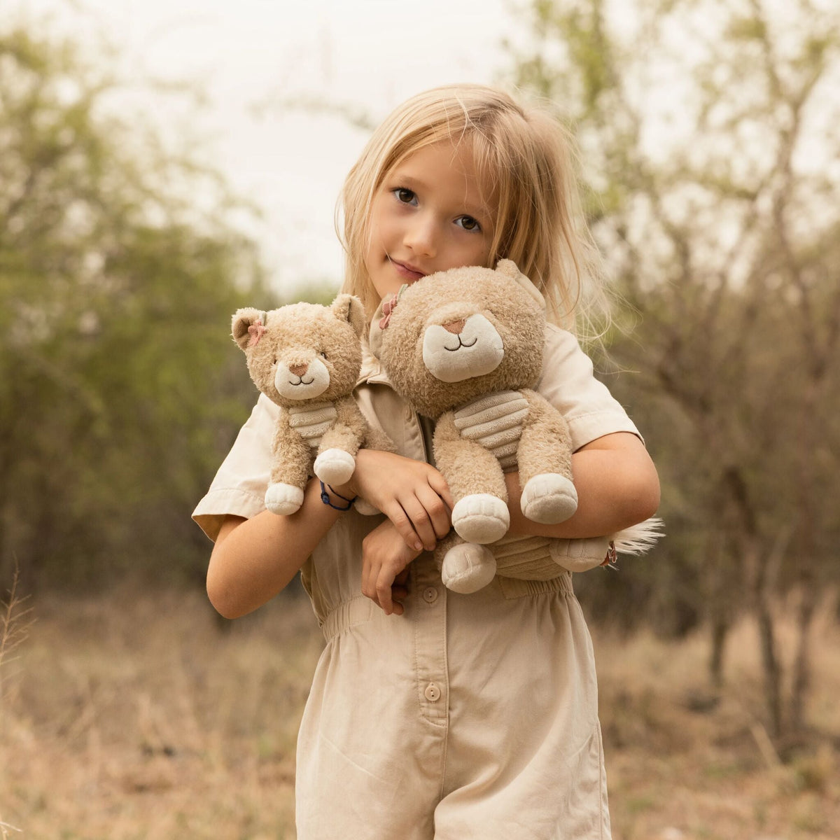Peluches Leoa 17 e 25 cm Little Dutch