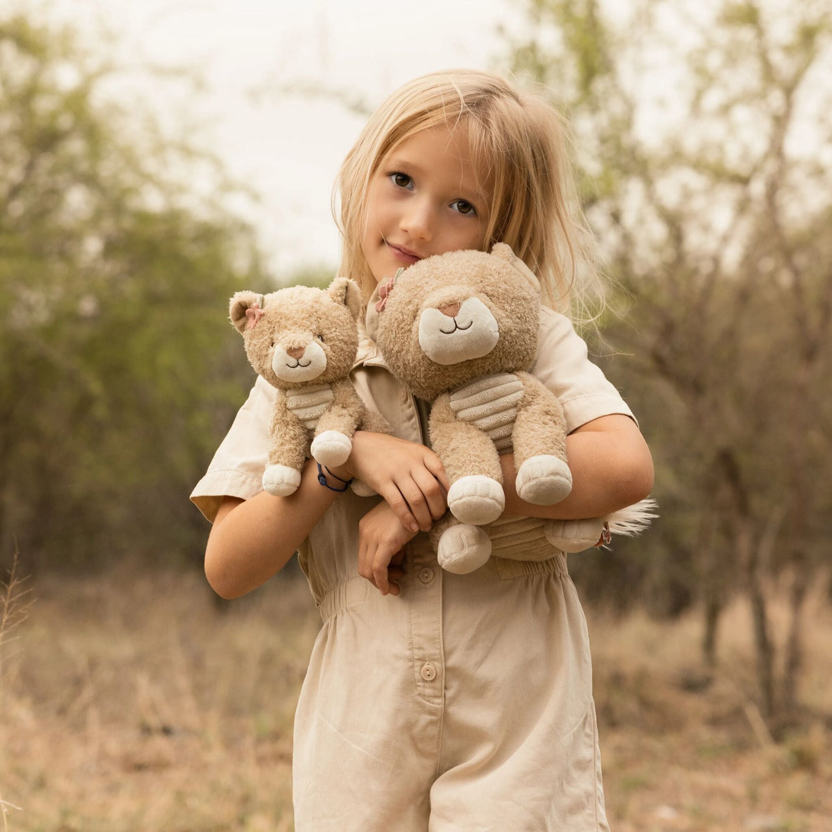 Peluches Leoa 17 e 25 cm Little Dutch