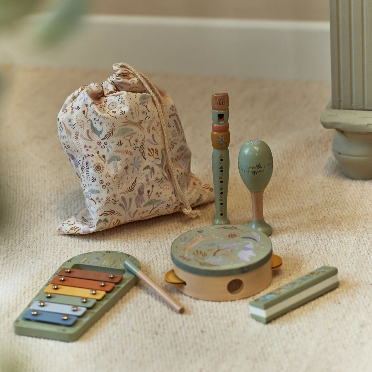 Conjunto Musical Verde Little Dutch - imagem 8