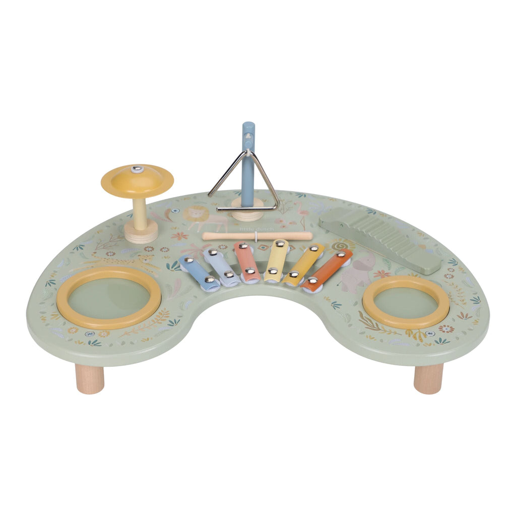 Mesa Musical Safari Friends Little Dutch - fundo branco