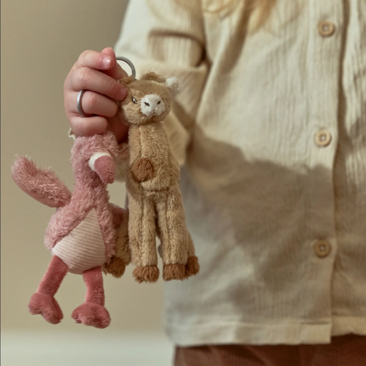 Porta-Chaves Flamingo e Girafa Little Dutch