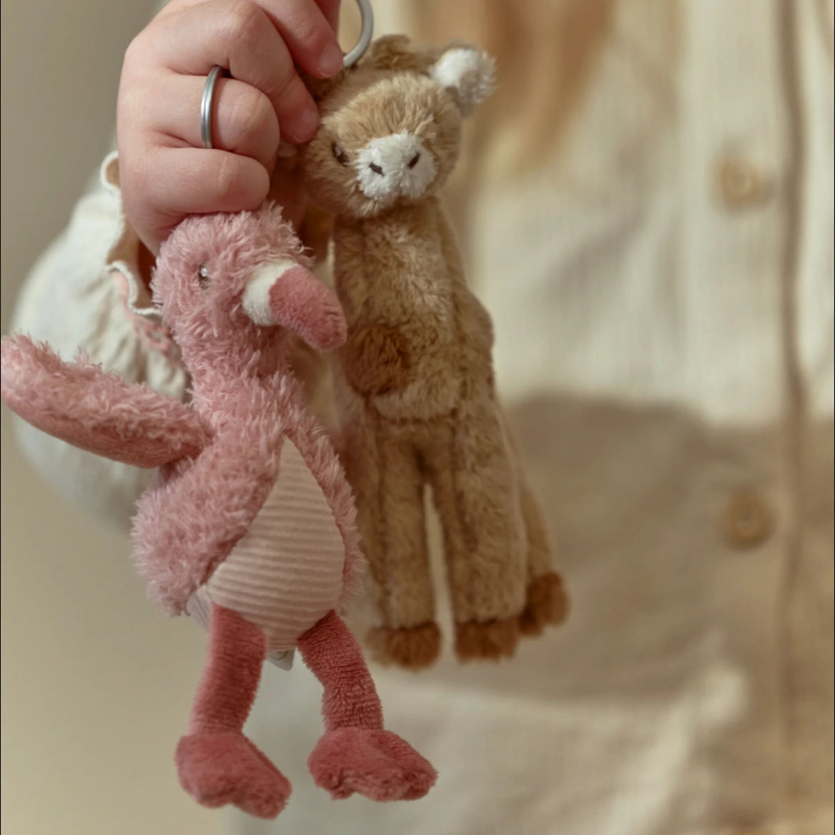Porta-Chaves Flamingo e Girafa Little Dutch