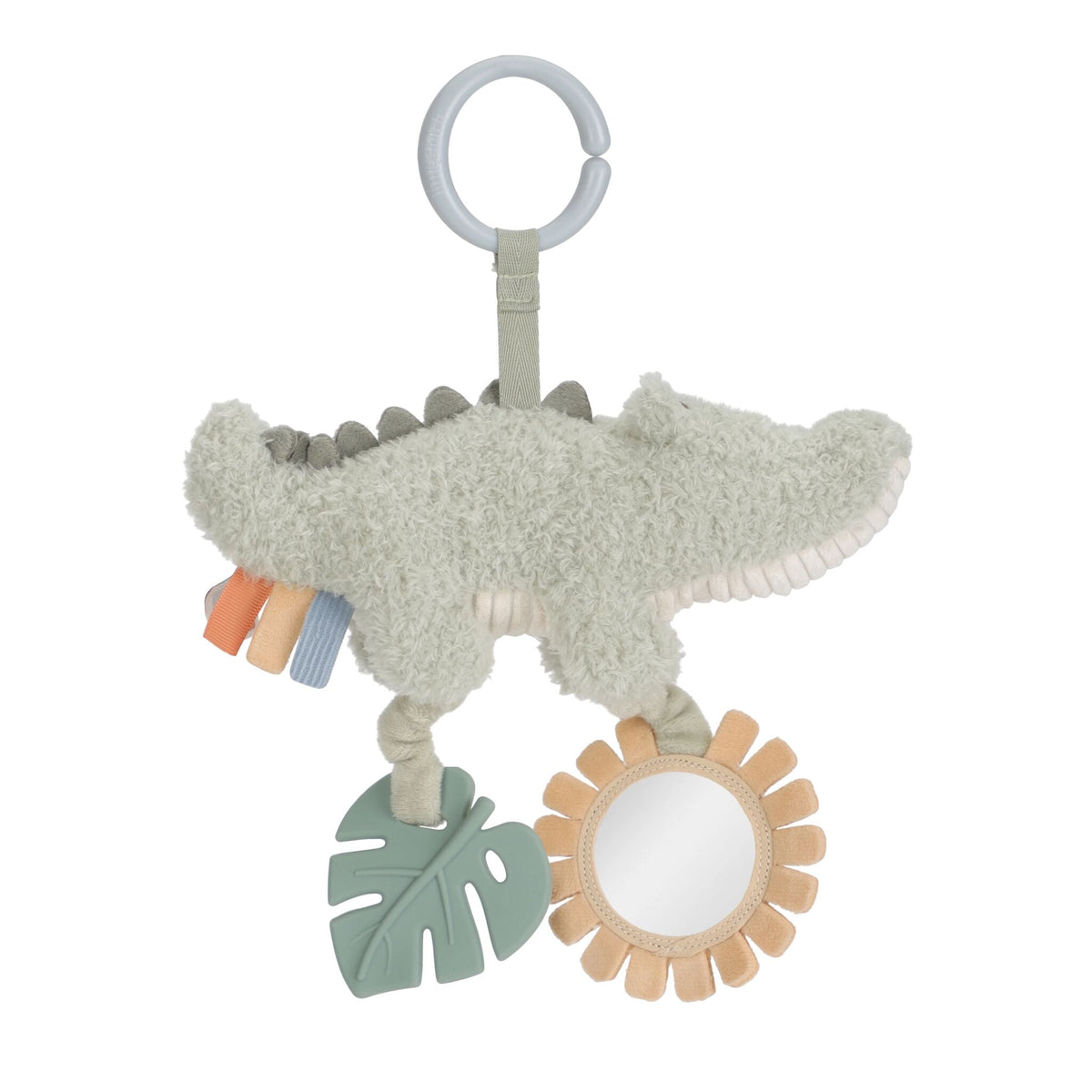 Pendente de atividades Crocodilo Little Dutch com espelho