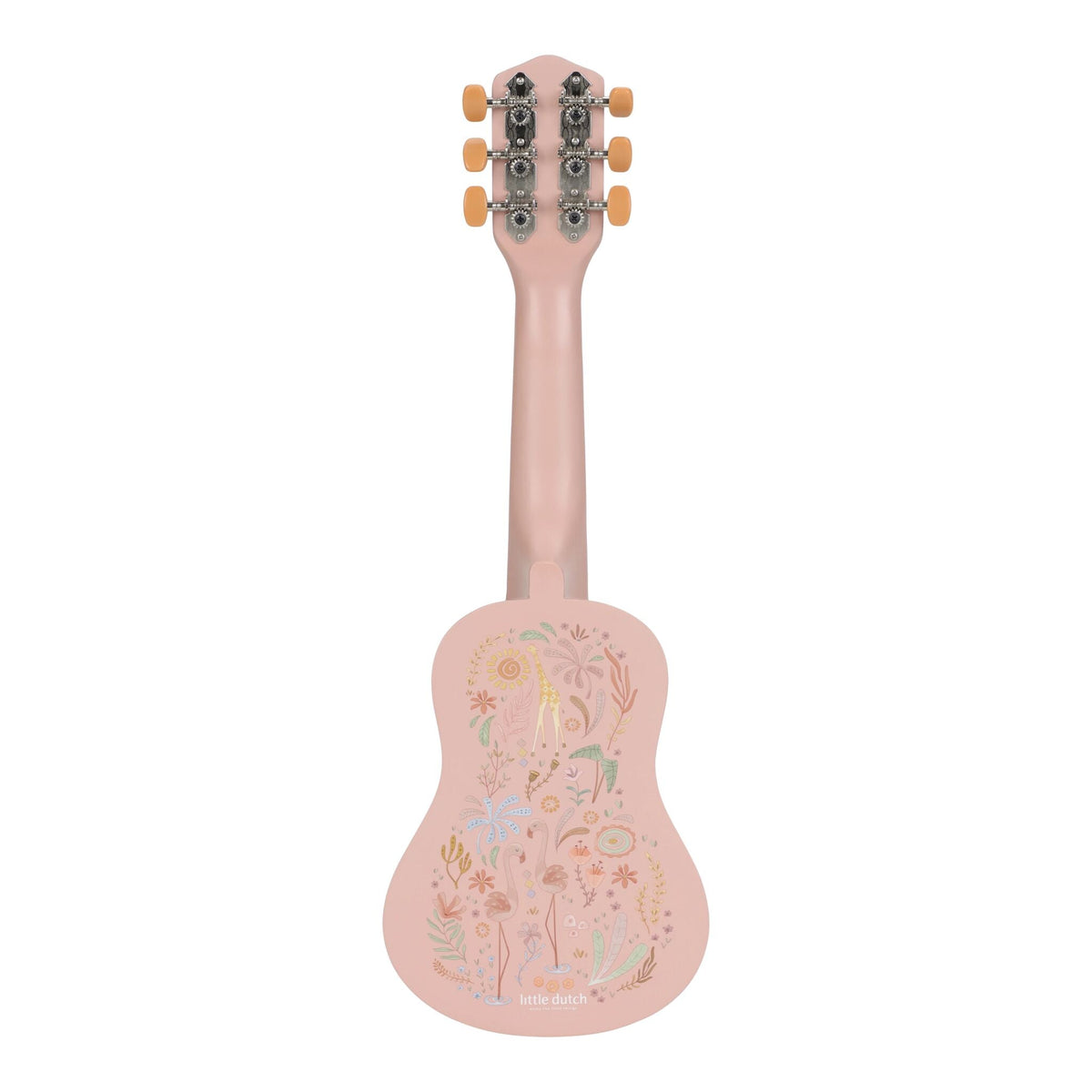 Guitarra de Madeira Rosa Little Dutch - costas