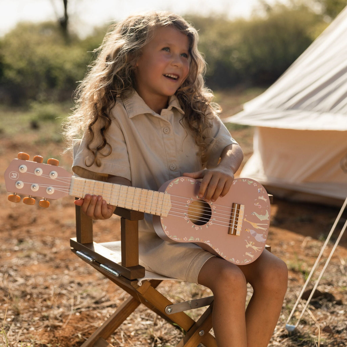 Guitarra de Madeira Rosa Little Dutch - imagem 3