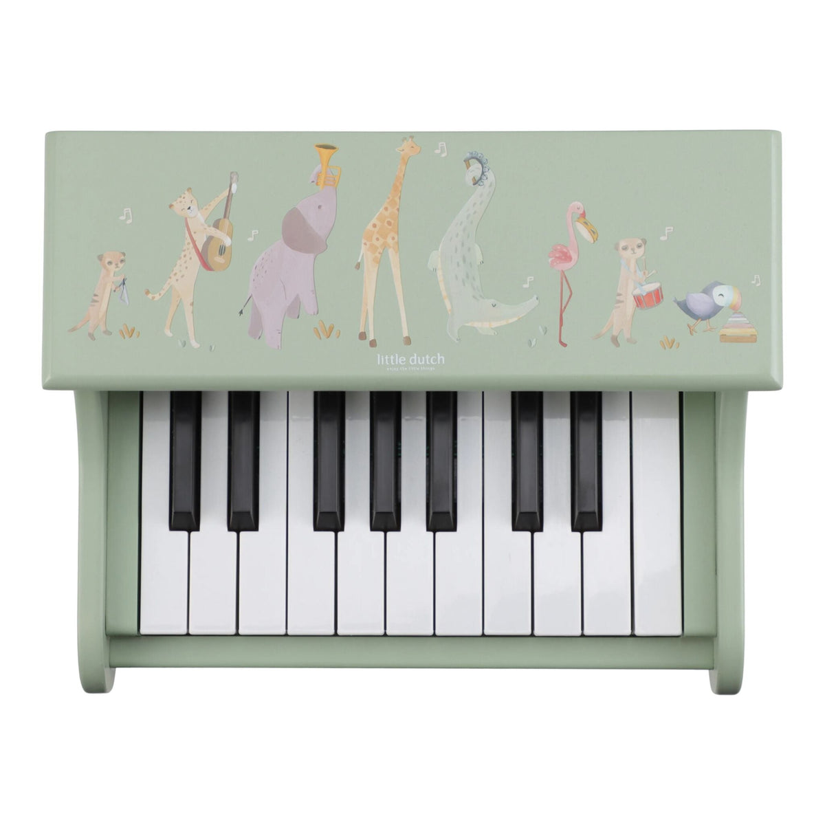 Piano de Madeira Verde Little Dutch - imagem 2