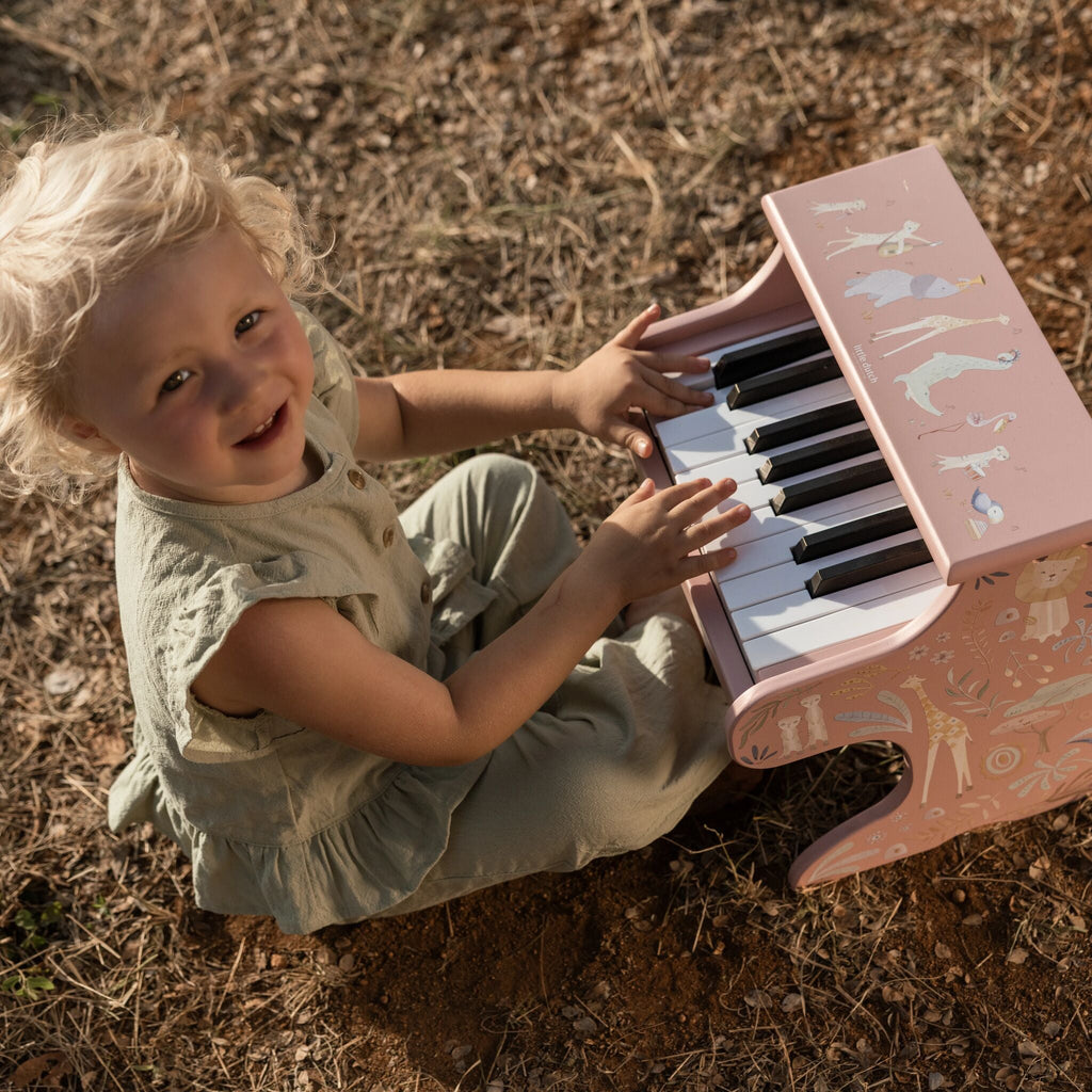 Piano de Madeira Rosa Little Dutch - imagem 6