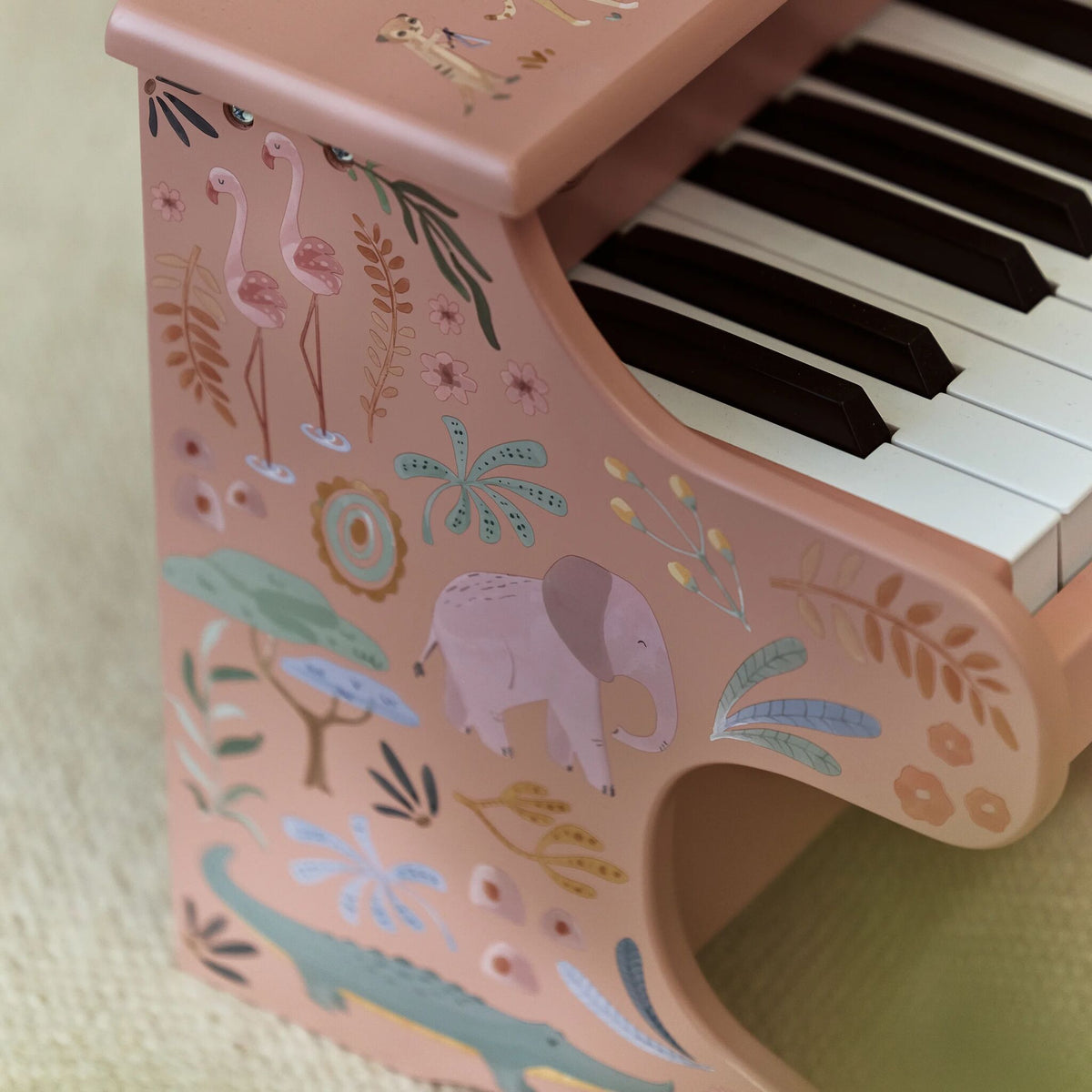 Piano de Madeira Rosa Little Dutch - imagem 9