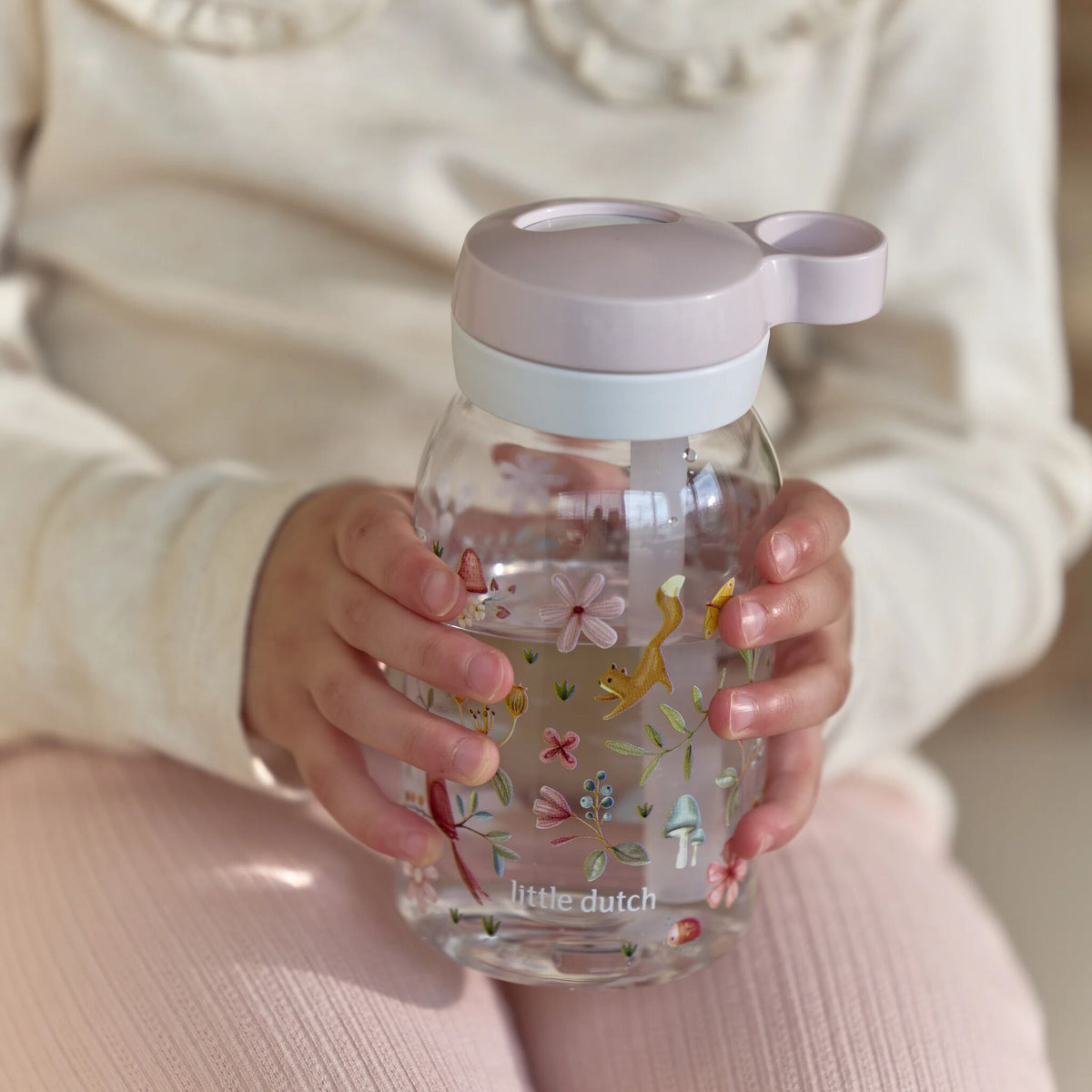 Garrafa com Palhinha 450 ml Fairy Wonders - Little Dutch