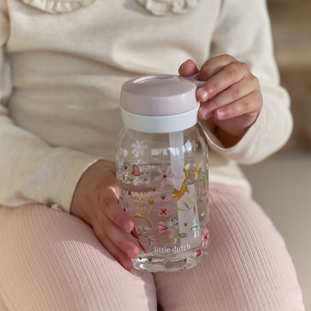 Garrafa com Palhinha 450 ml Fairy Wonders - Little Dutch
