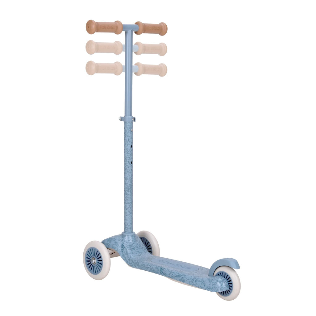 Trotinete 3 Rodas Azul Little Dutch - lado