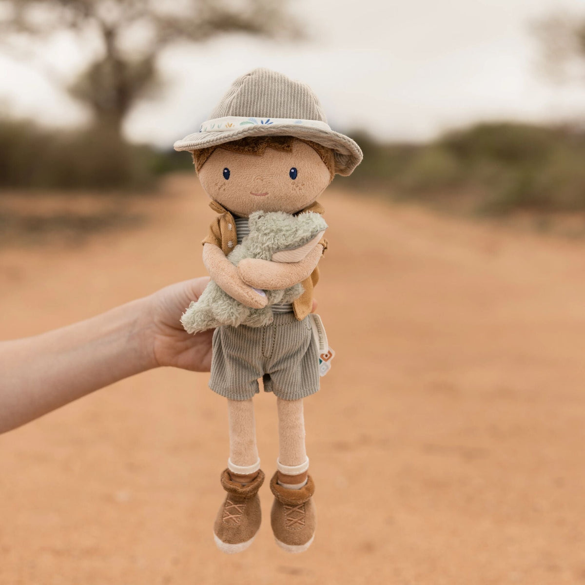Boneco de Pano Ranger Jim Little Dutch - com criança
