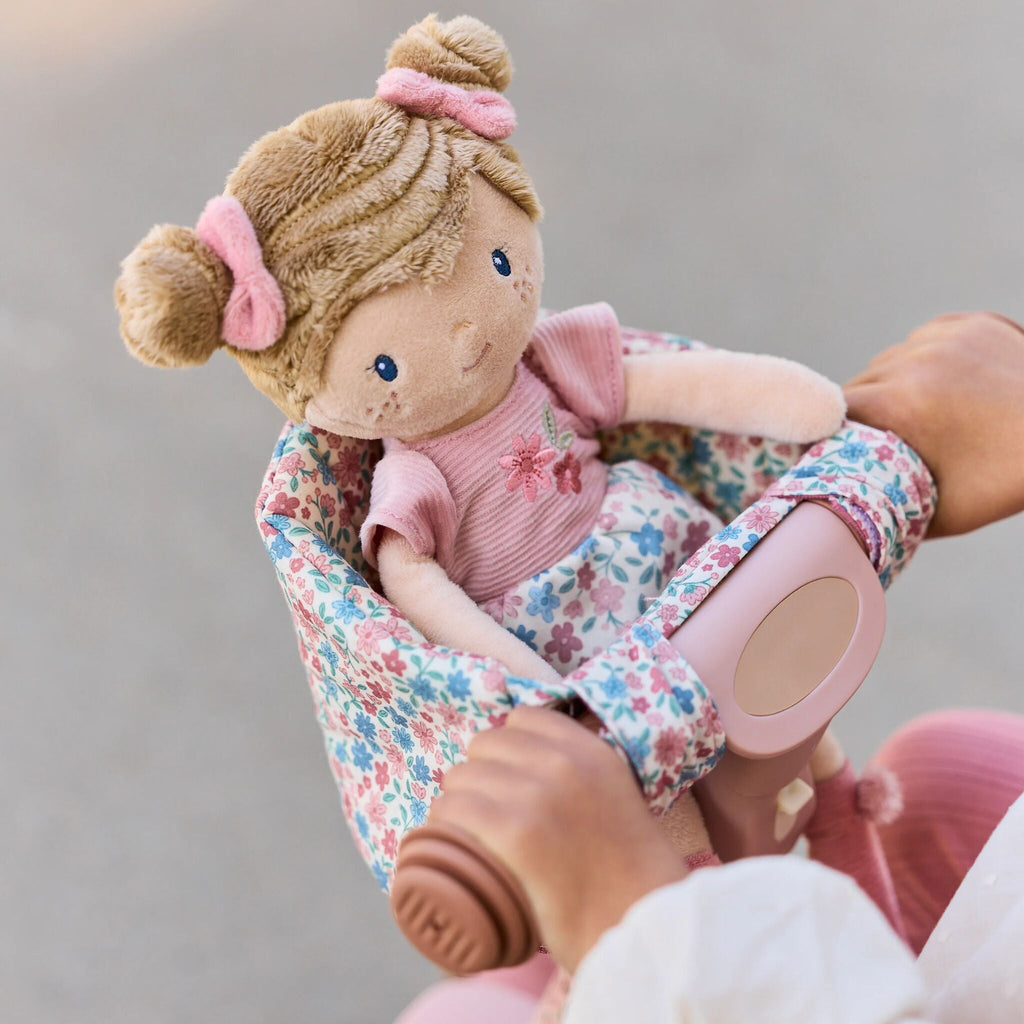 Cadeira de Bicicleta para Boneca Rosa - imagem 3