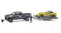 Carrinha RAM com Atrelado e Roadster