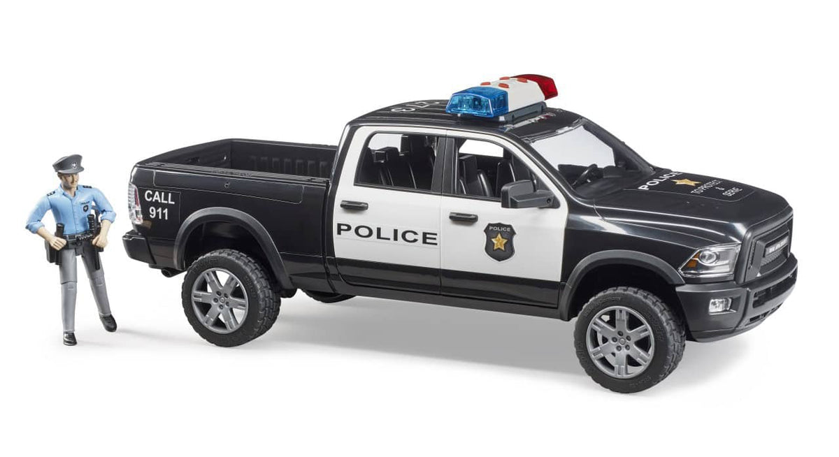 Carrinha Pick Up RAM 2500 com Polícia