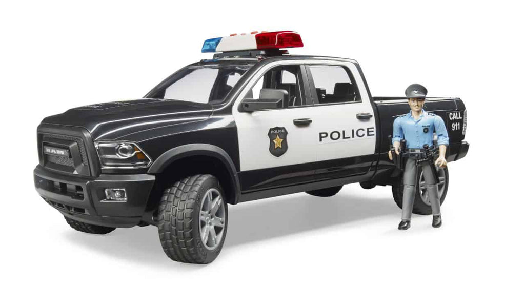 Carrinha Pick Up RAM 2500 com Polícia