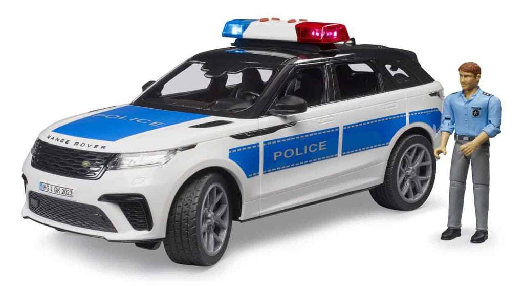 Jipe Range Rover Velar da Polícia com Polícia